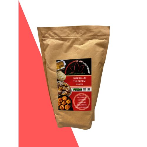 Julcseeka Vegán , Paleo ,Gluténmentes  Sütésálló Túrókrém alappor 500 g 